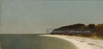 John Frederick Kensett œuvres - Eatons Neck Long Island Luminisme paysage marin John Frederick Kensett
